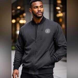 🔥 Nike Sabrina Dri-FIT Reversible Jacket – Men’s XL – Dark Gray – 2 Looks in 1 🔄